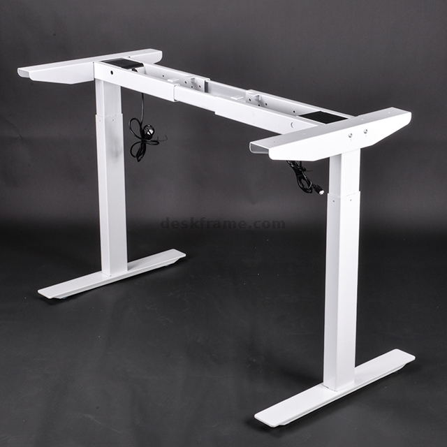 Electric Desk Frame Dual Motor 2 Stage Manufacturer Zhiding